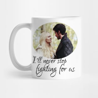 Captain Swan + quote Mug